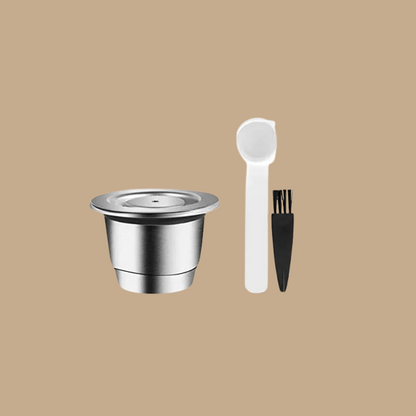 Stainless Steel Coffee Capsule with accessories