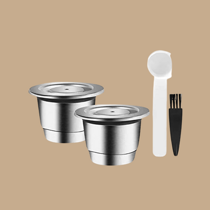 Stainless Steel Coffee Capsule with accessories